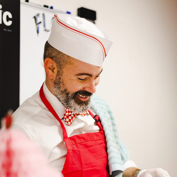 a picture of a chef